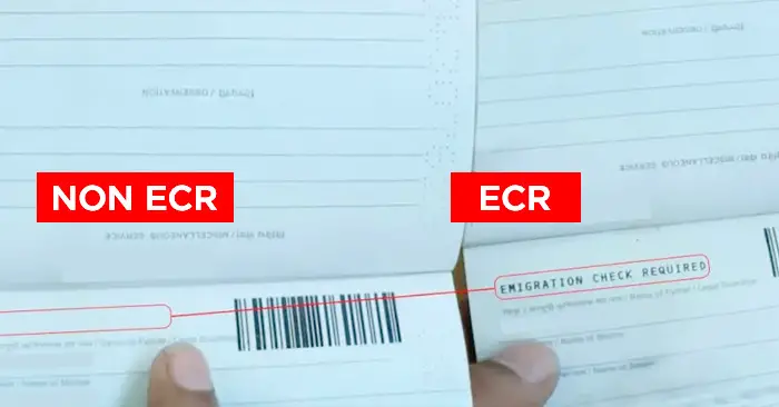 Change ECR Passport To Non-ECR