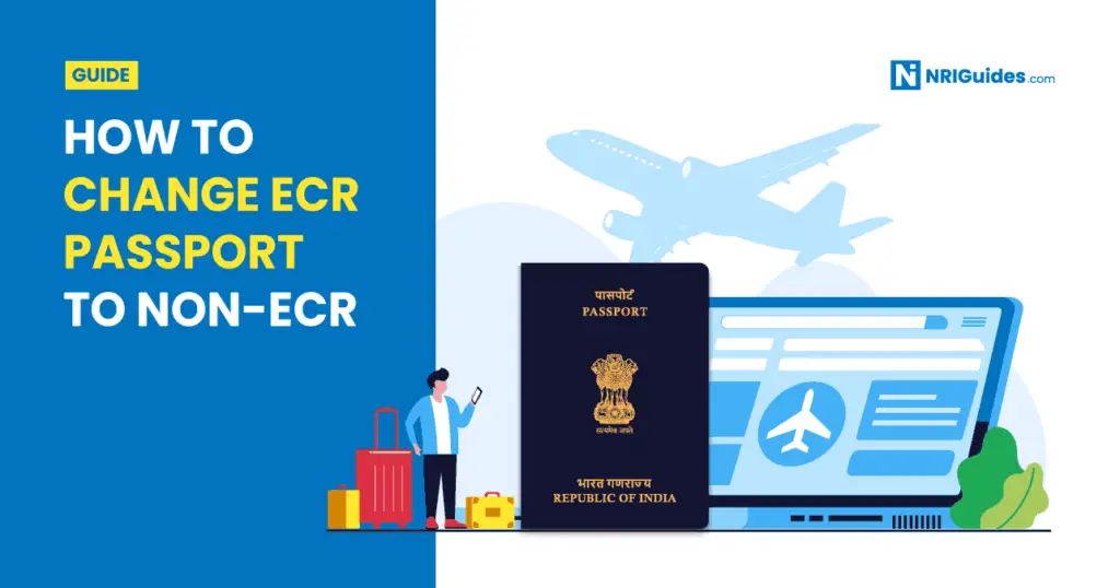 How To Change ECR Passport To Non-ECR