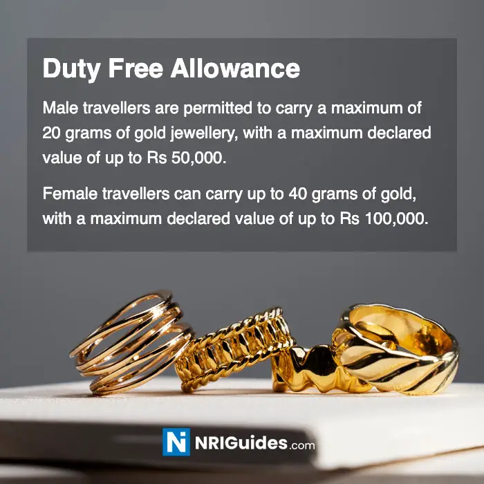 How Much Gold Can I Carry To India Without Duty? (2023) How Much Gold Can I Carry To India Without Duty?